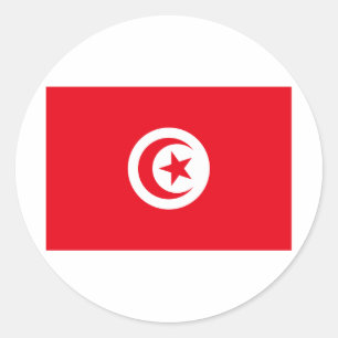 Tunisia Classic Round Sticker