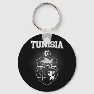 Tunisia Emblem Key Ring