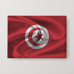 Tunisia Flag Button