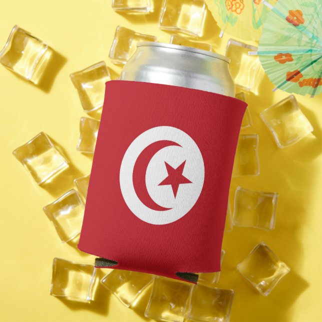 Tunisia flag can cooler (In Situ Summer)