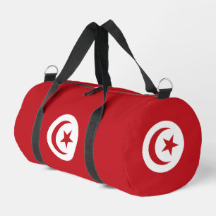 Tunisia flag duffle bag