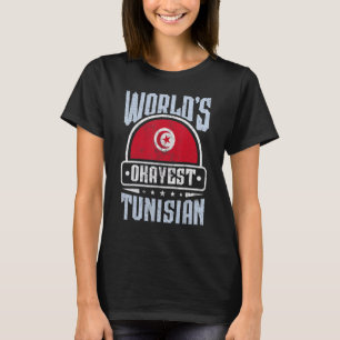 Tunisia Flag Proud Tunisians Men & Women 2 T-Shirt