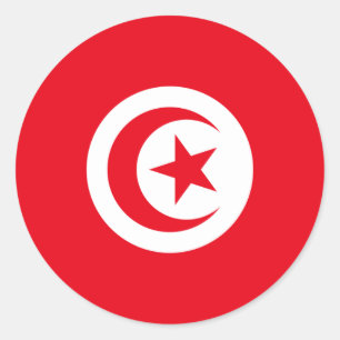 Tunisia Flag Sticker