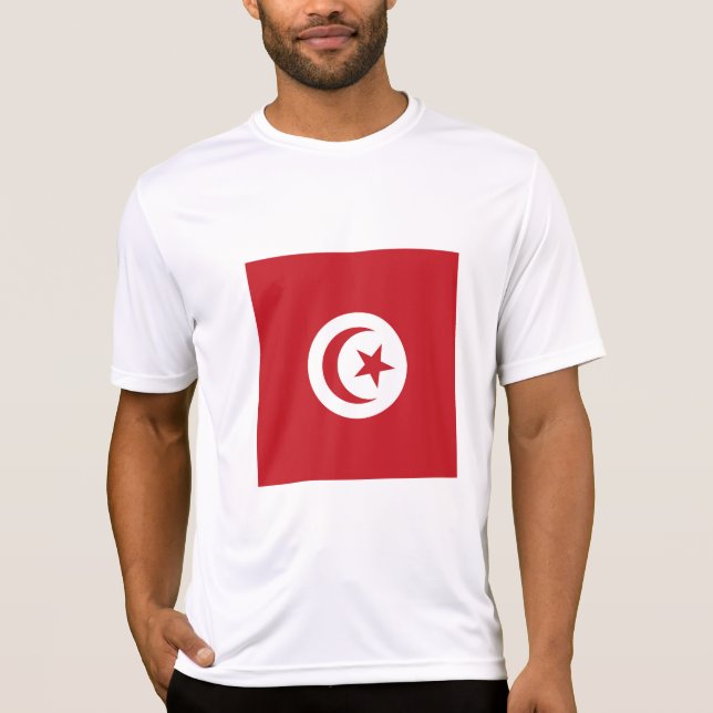 Tunisia flag T-Shirt (Front)