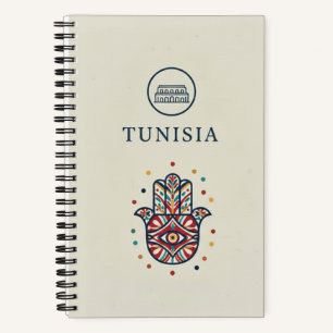 Tunisia Heritage & El Jem Hamsa Photo Archive  Notebook