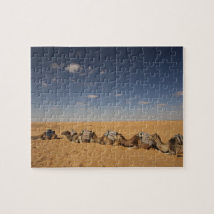 Tunisia, Ksour Area, Ksar Ghilane, Grand Erg 2 Jigsaw Puzzle