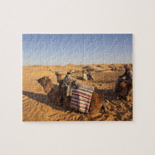 Tunisia, Ksour Area, Ksar Ghilane, Grand Erg 3 Jigsaw Puzzle