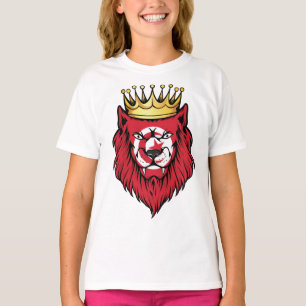 Tunisia   Lion King Flag T-Shirt