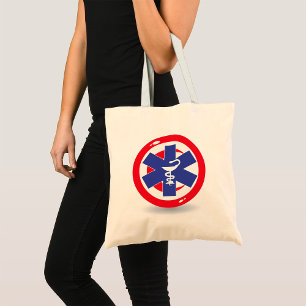 Tunisia Medical Symbol Tote Bag