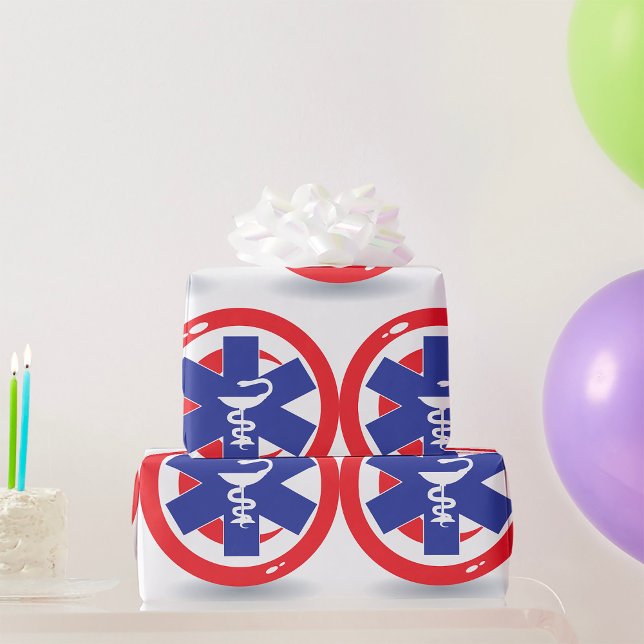 Tunisia Medical Symbol Wrapping Paper (Creator Uploaded)