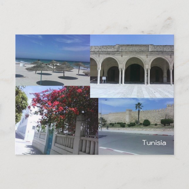 Tunisia Post Card (Front)