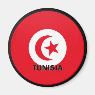Tunisia Roundel quality Flag Magnet