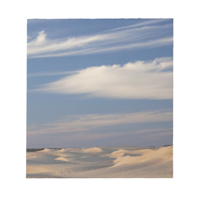 Tunisia, Sahara Desert, Douz, Great Dune, dusk 2 Notepad (Front)