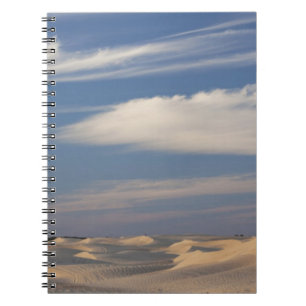 Tunisia, Sahara Desert, Douz, Great Dune, dusk 2 Spiral Notebook