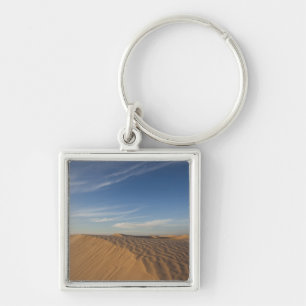 Tunisia, Sahara Desert, Douz, Great Dune, dusk Key Ring