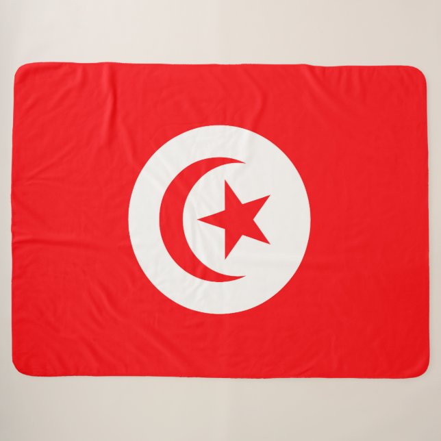 Tunisia Sherpa Blanket (Front (Horizontal))