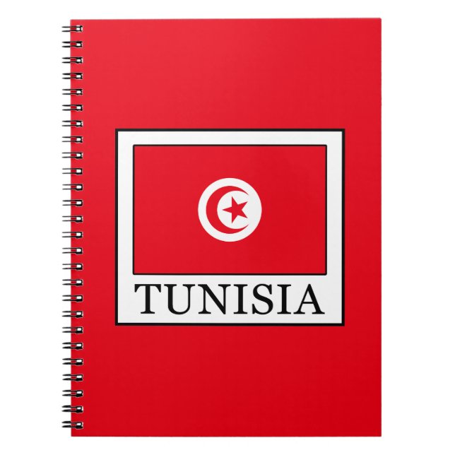 Tunisia Spiral Notebook (Front)