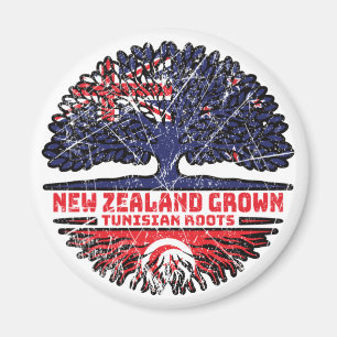 Tunisia Tunisian New Zealander New Zealand Tree Magnet