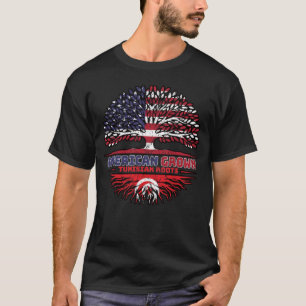 Tunisia Tunisian US American USA United States T-Shirt