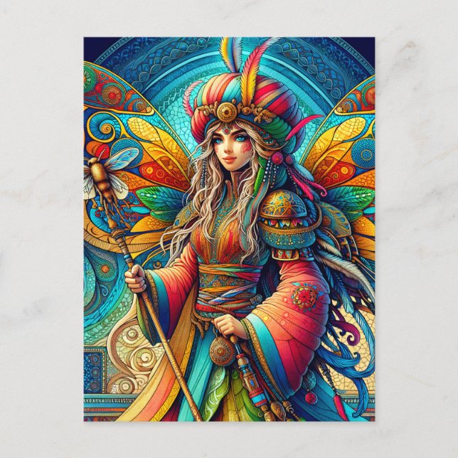Tunisian Fairy Postcard (Front)