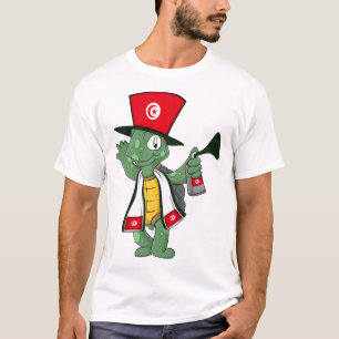 Tunisian Fan Turtle T-Shirt