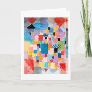 Tunisian Garden, Klee Card