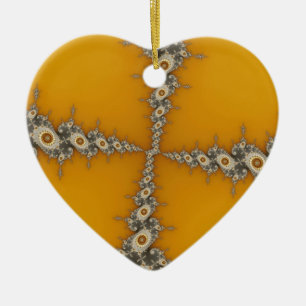 Tunnel Christmas Fractal Ceramic Tree Decoration