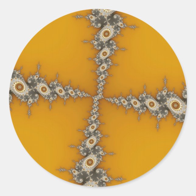 Tunnel - Fractal Sticker (Front)