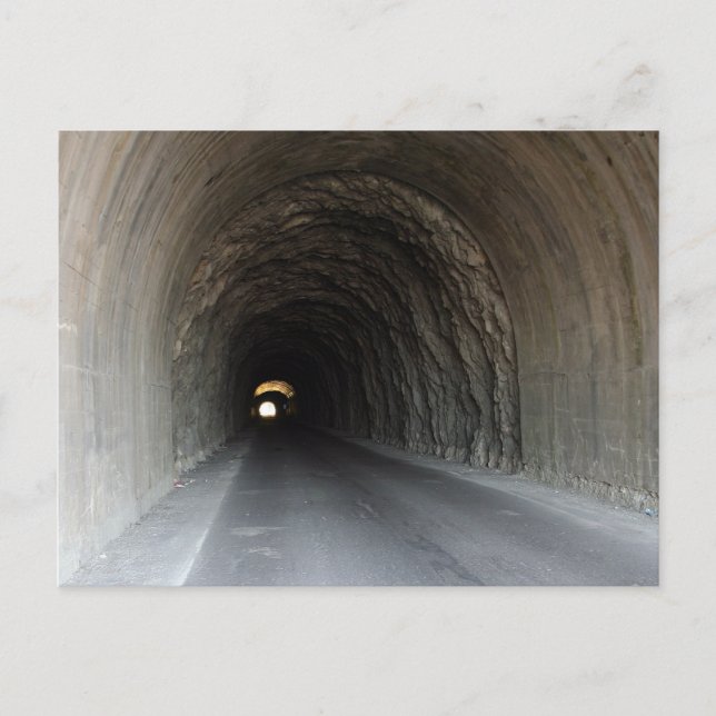 Tunnel in Carrara/Italy Postcard (Front)
