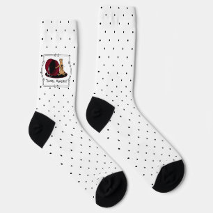 Tunnel Monster - agility scared nervous dog funny Socks
