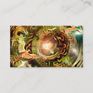 Tunnel of light business card