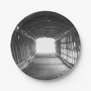 Tunnel of Light Paper Plate