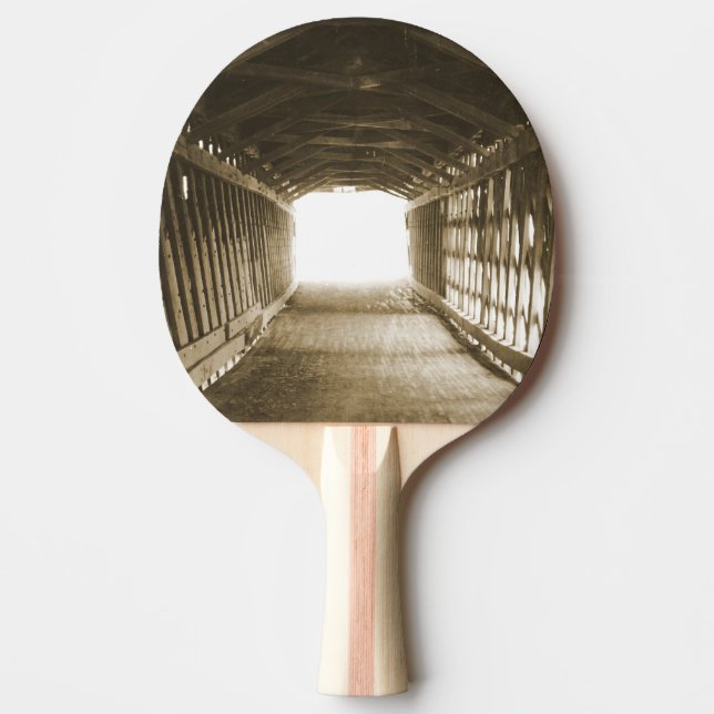 Tunnel of Light Ping Pong Paddle (Front)