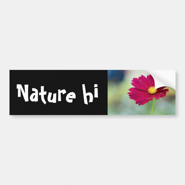tunnel to red bumper sticker (Front)