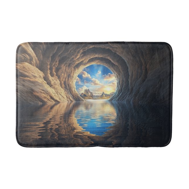 Tunnel to the Promised Land | Fantasy Bath Mat (Front)