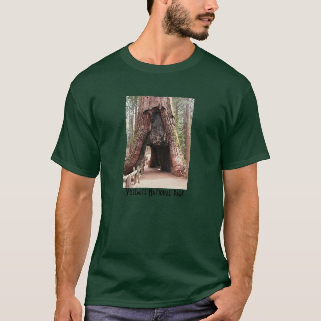 Tunnel Tree- Yosemite T-Shirt (Front)