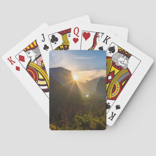 Tunnel View Playing Cards (Back)