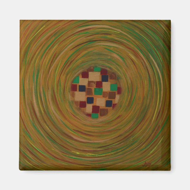 Tunnel Vision - mental focus Magnet (Front)