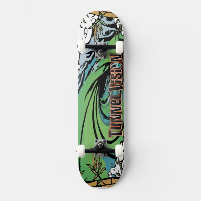Tunnel Vision San Clemente Skate Deck (Front)