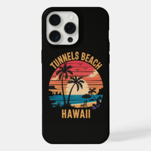Tunnels Beach Hawaii Family Vacation iPhone 15 Pro Max Case