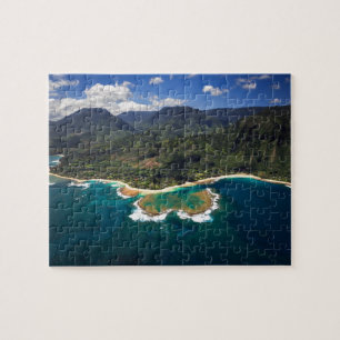 Tunnels Reef on the Hawaiian Island of Kauai Jigsaw Puzzle