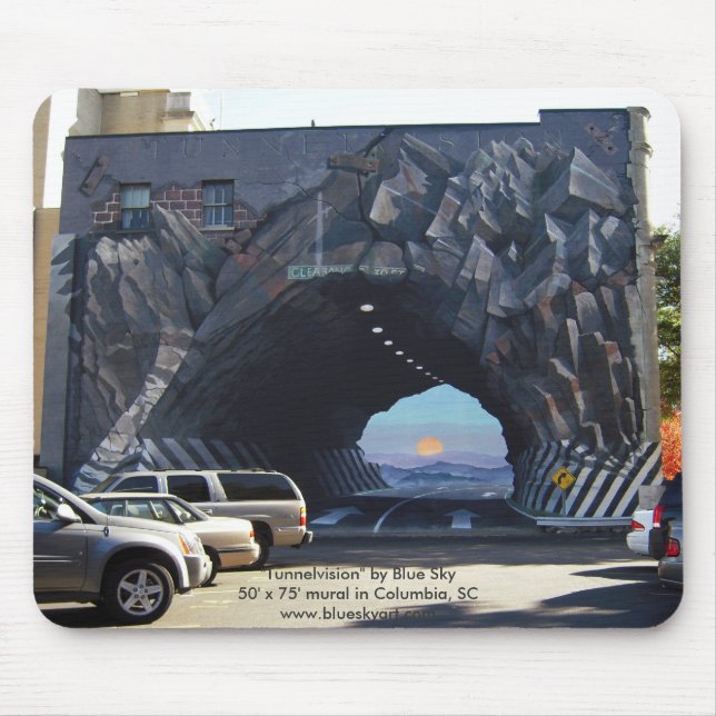 "Tunnelvision" mousepad (Front)