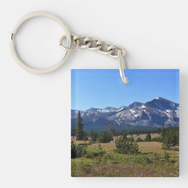 Tuolumne Meadows, Yosemite, CA Key Ring (Front)