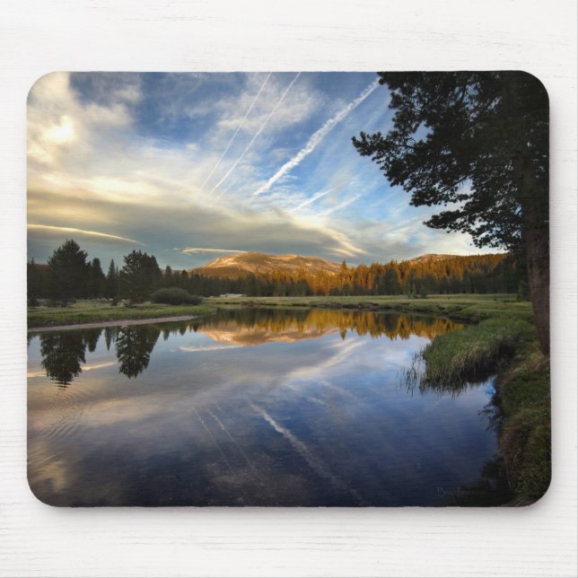 Tuolumne Meadows - Yosemite - John Muir Trail Mouse Pad (Front)