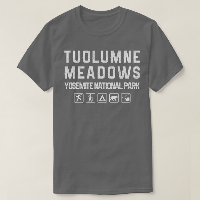 Tuolumne Meadows, Yosemite Outdoor  T-Shirt (Design Front)