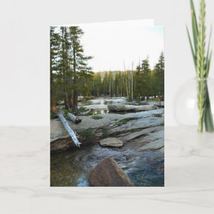 Tuolumne River by Campground, Yosemite, CA Card