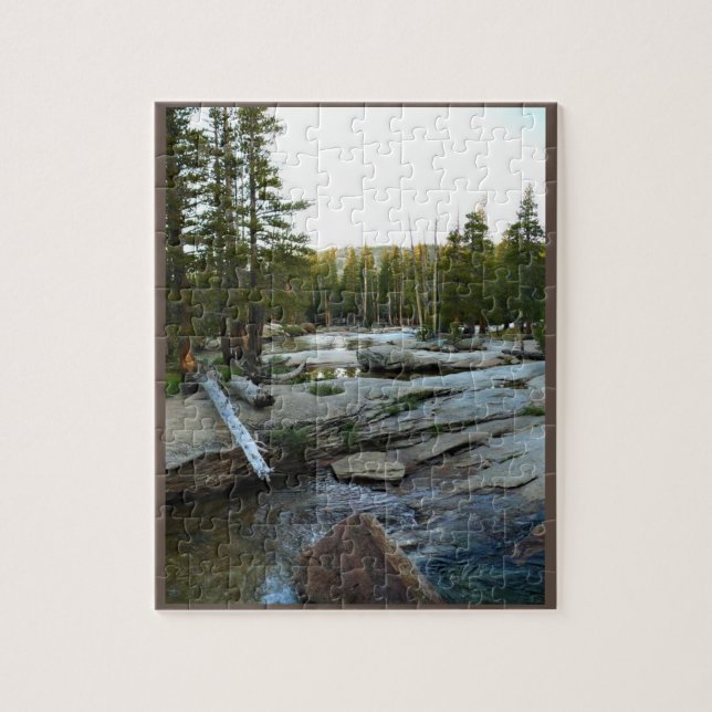 Tuolumne River by Campground, Yosemite, CA Jigsaw Puzzle (Vertical)