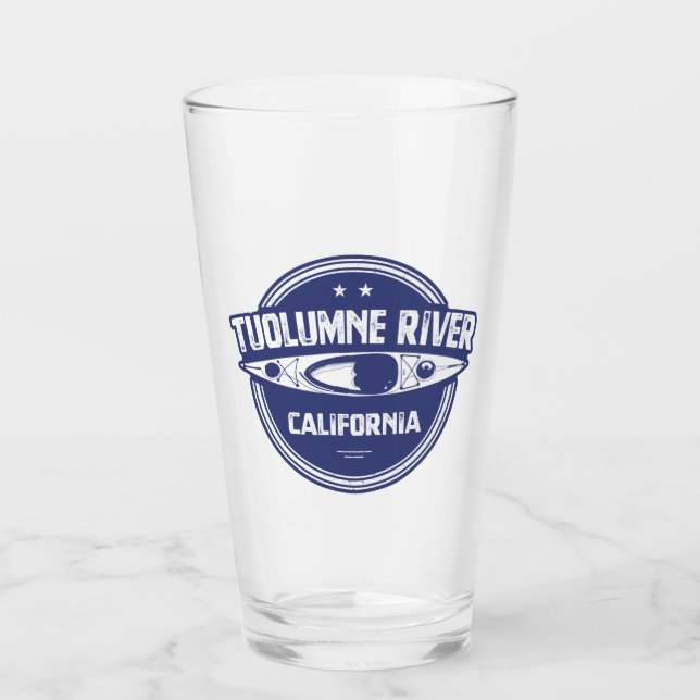 Tuolumne River, California Glass (Front)
