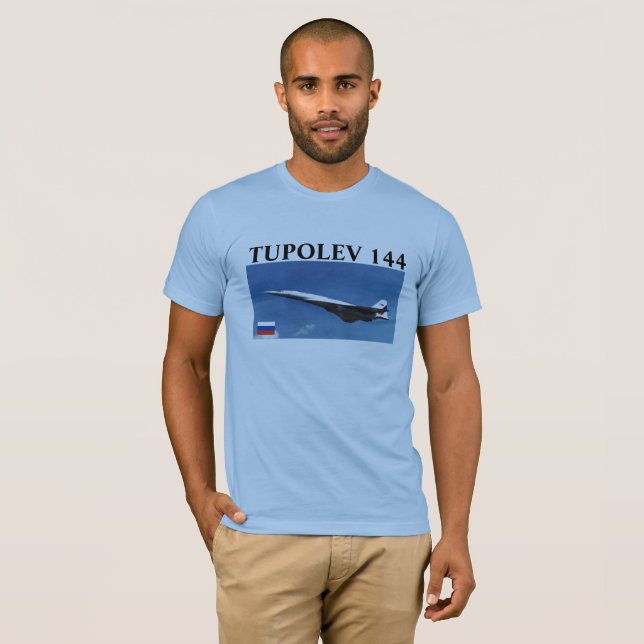 Tupolev - 144 Russian Supersonic Shirt (Front Full)