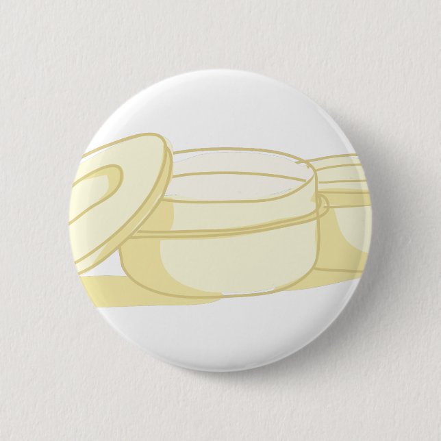 Tupperware 6 Cm Round Badge (Front)